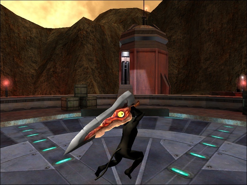 An in-game screenshot of the Soul Edge.