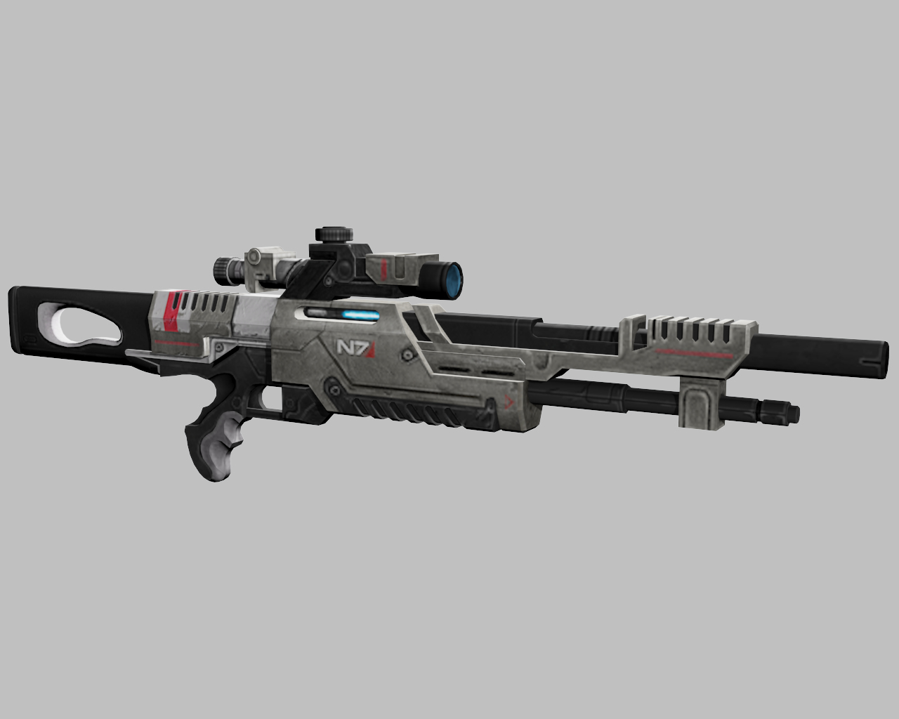 A render of the N7 Valiant sniper rifle.