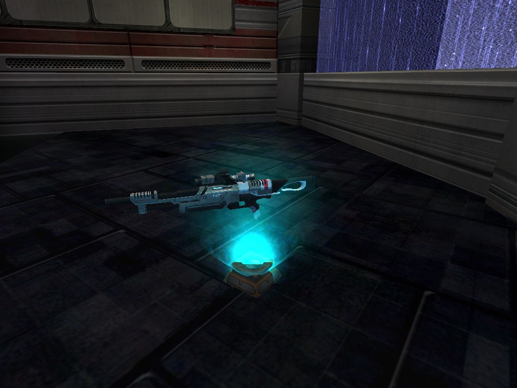An in-game screenshot of the gun as a pickup.
